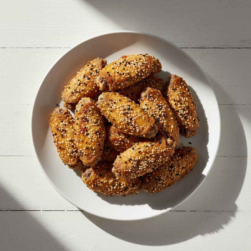 Aripioare de Pui Crocante la Tigaie cu Susan