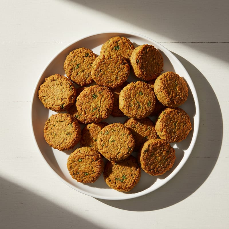 Chifteluțe de Naut - Falafel la Cuptor