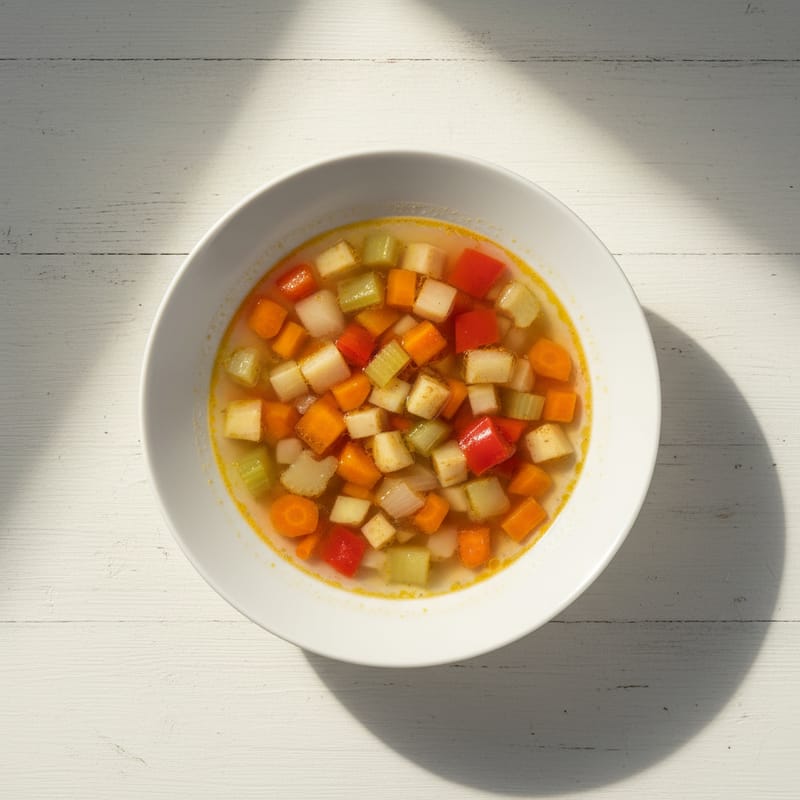 Ciorbă de Legume Fără Grăsimi