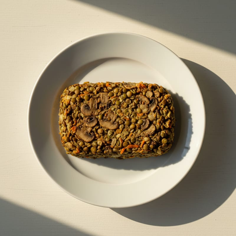 Drob de Post cu Ciuperci și Linte