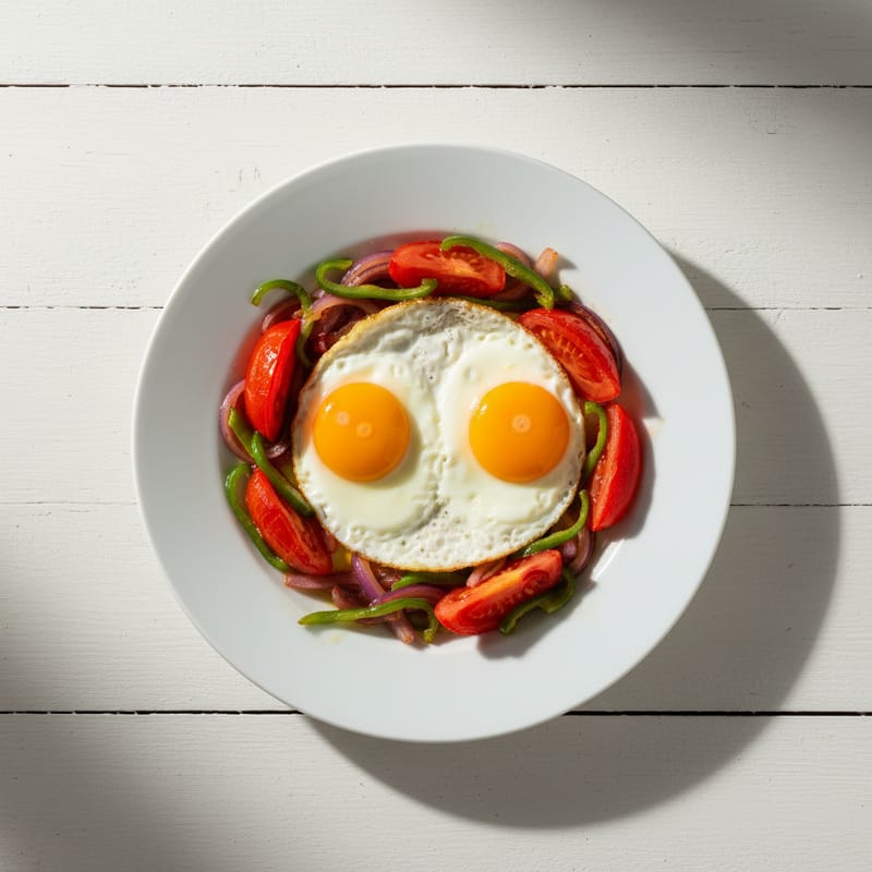 Mic Dejun Turcesc cu Ouă și Legume