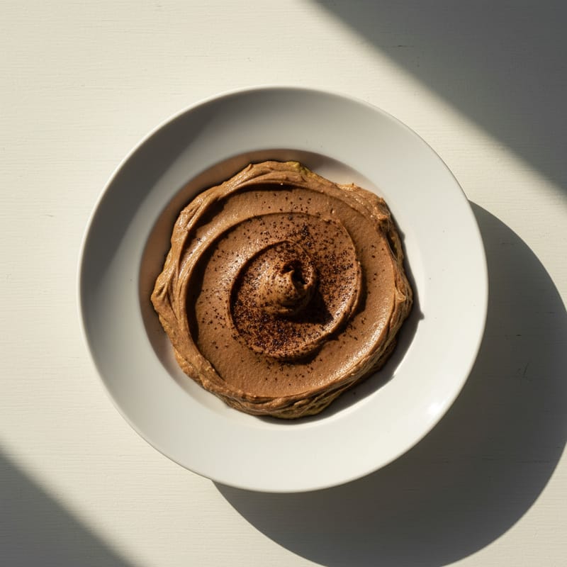 Mousse de Ciocolată cu Avocado fără Zahăr