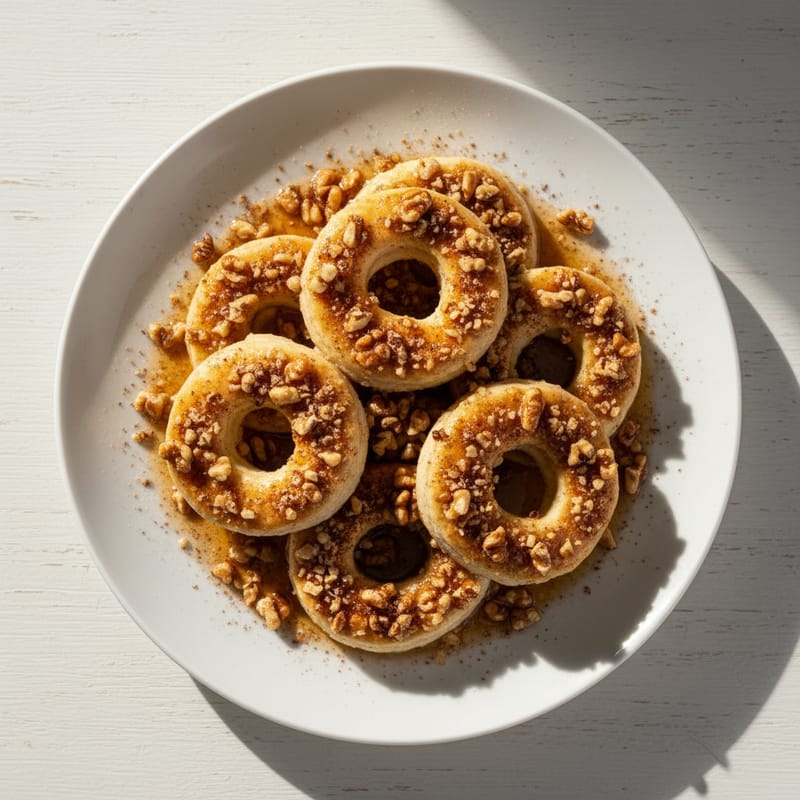 Mucenici de Post cu Nucă și Scorțișoară