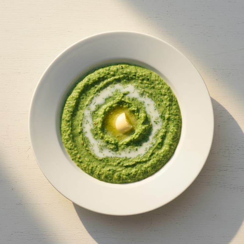 Pireu de Spanac și Cartofi pentru Bebeluși