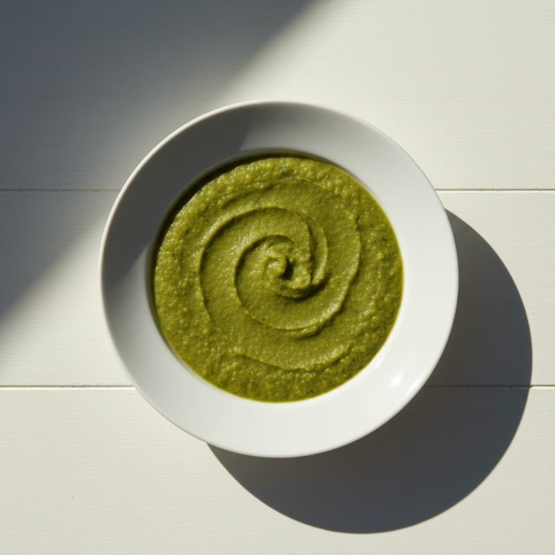 Piure de Spanac și Mere pentru Bebeluși