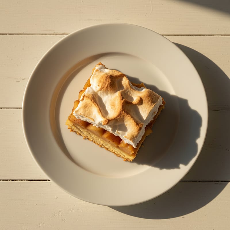 Prăjitură cu Mere și Bezea Light