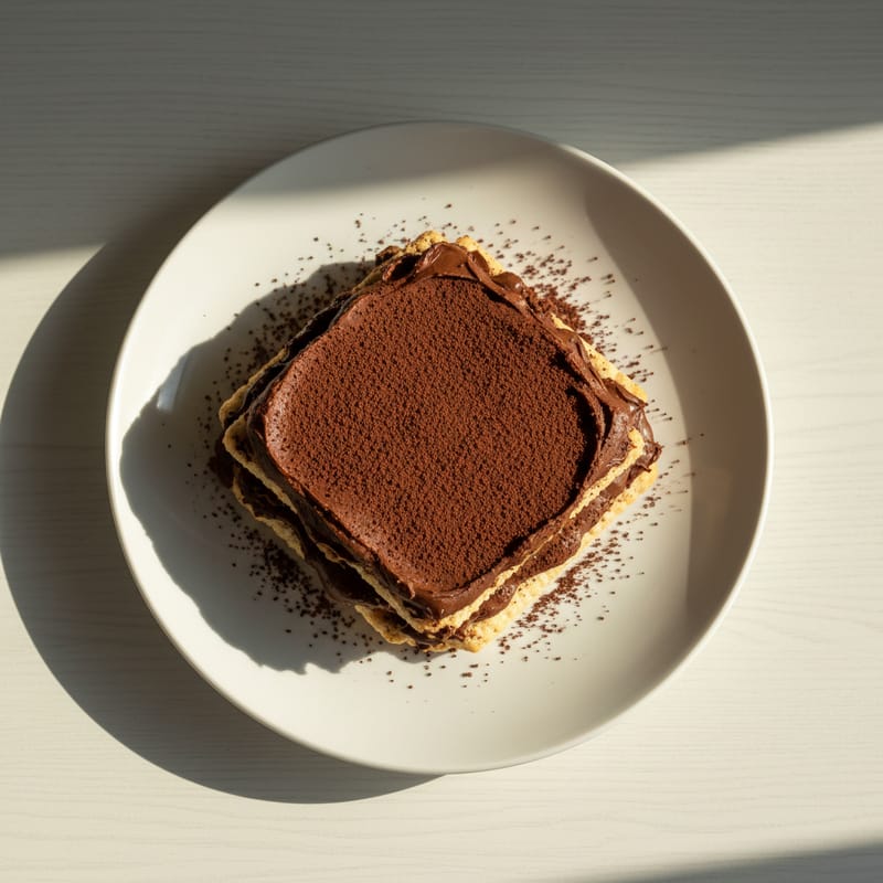 Prăjitură Jamila Fără Coacere cu Ciocolată