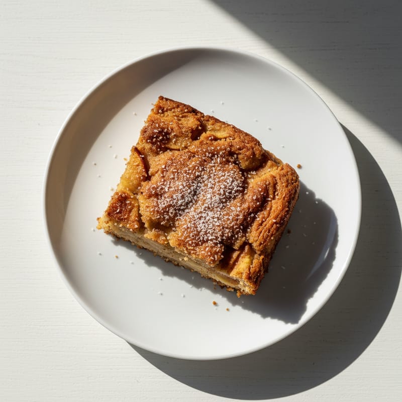 Prăjitură Rapidă cu Mere și Scorțișoară de Post