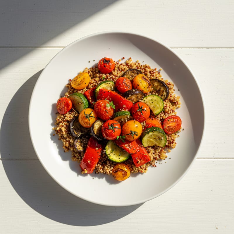 Quinoa Jamila cu Legume la Cuptor