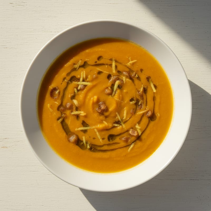 Supă Cremă de Dovleac de Post